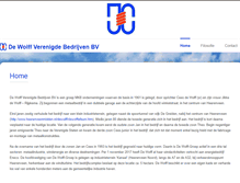 Tablet Screenshot of de-wolff.nl